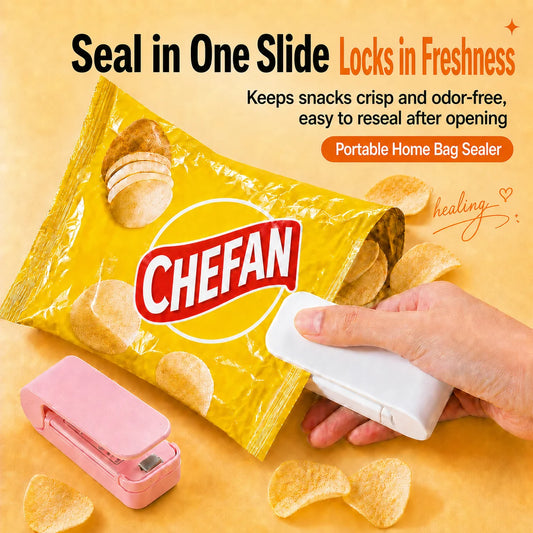 Portable Mini Heat Sealer for Food Bags