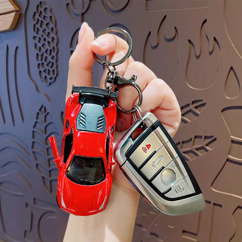 Sports Car Model Keychain for Keys and Bags - 3