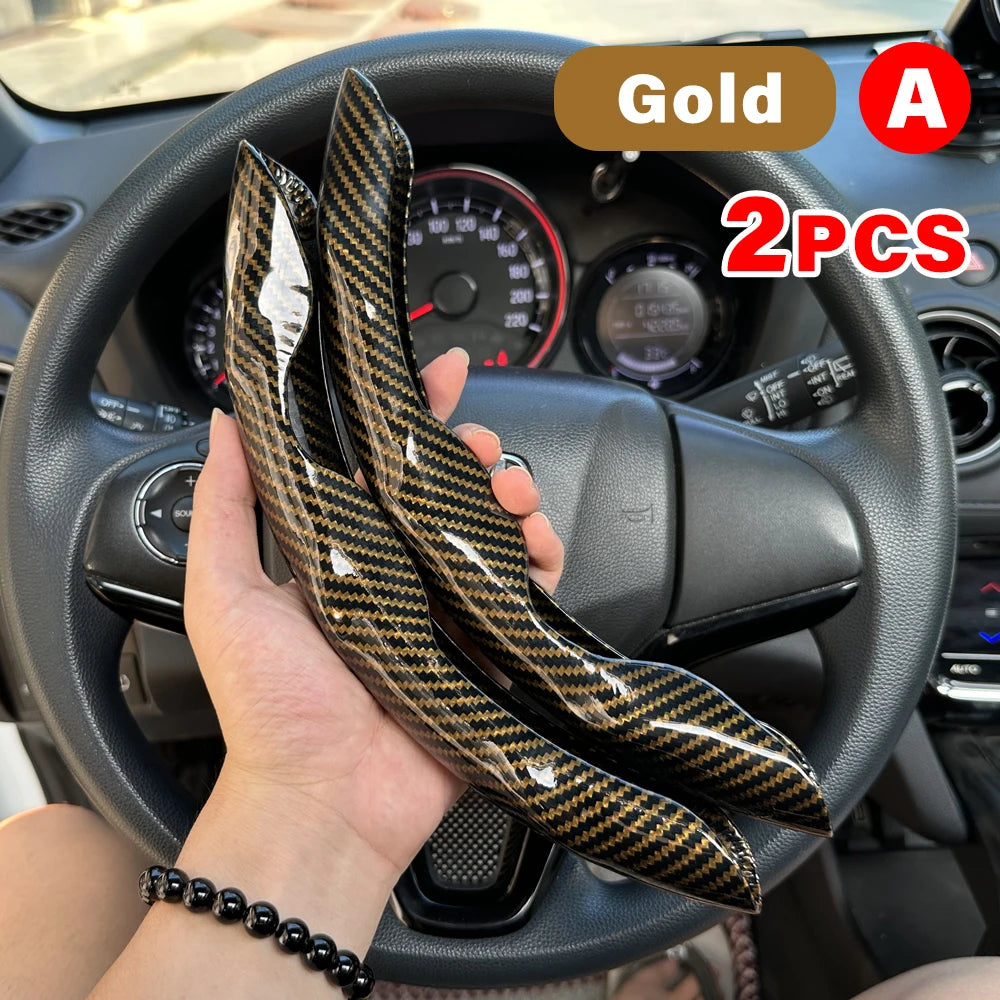 Universal Non-Slip Car Steering Wheel Booster Cover Set