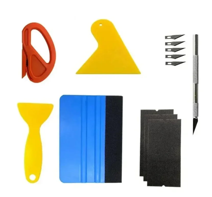 Professional Vinyl Wrap and Window Tinting Application Tool Kit - 22