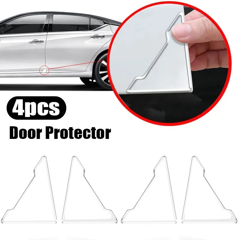 Transparent Silicone Car Door Corner Anti-Collision Protector