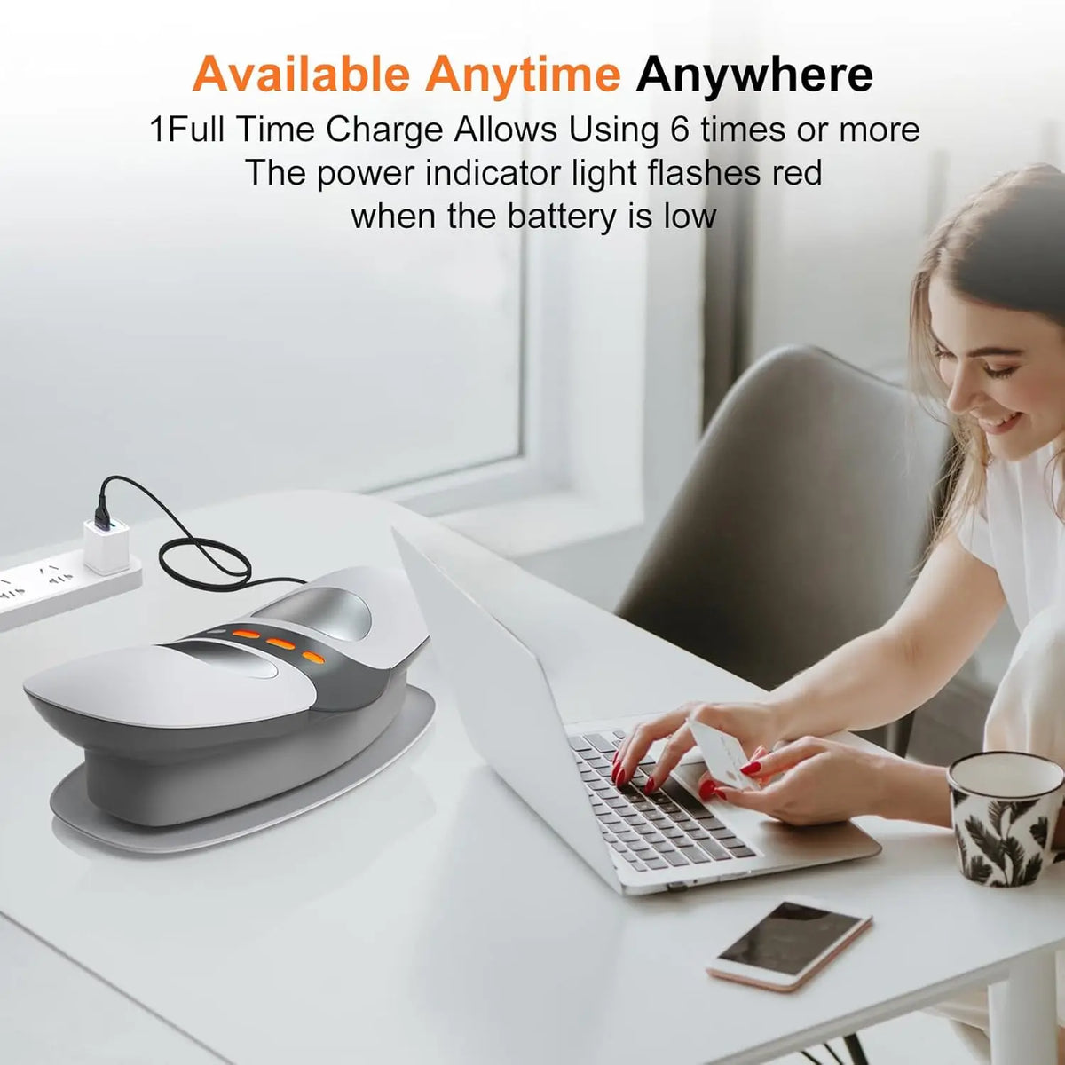 Electric Back Stretcher and Lumbar Support Massager