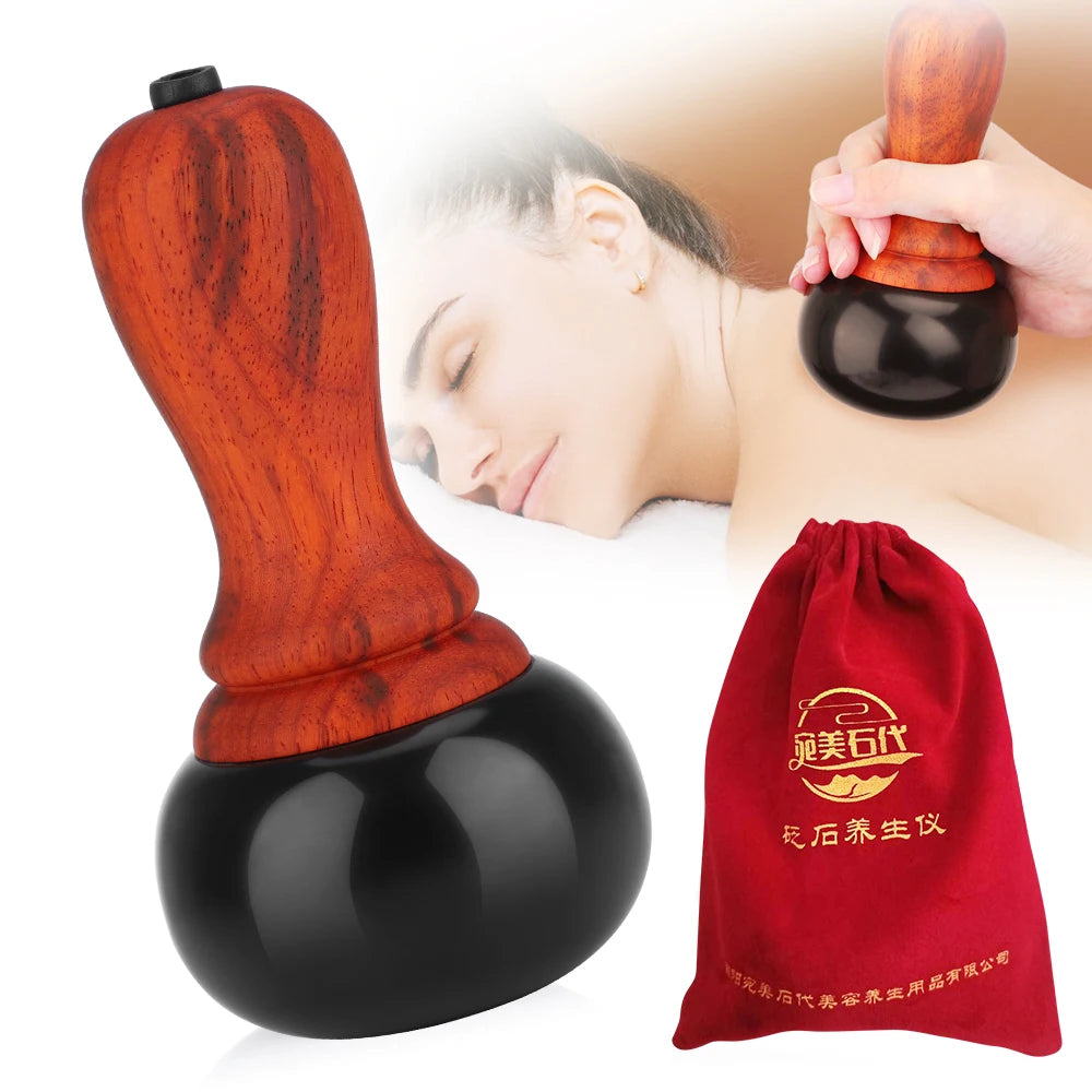 Electric Bianstone Gua Sha Massager for Full Body Relaxation - 1