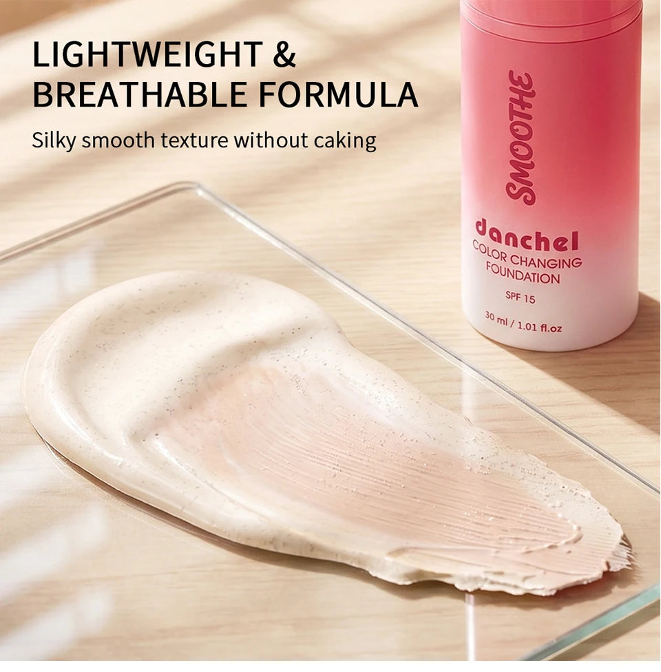 Color-Changing Foundation for Flawless Radiant Skin