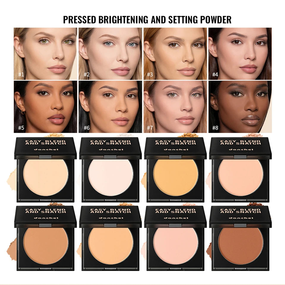 Oil-Control Matte Pressed Face Setting Powder