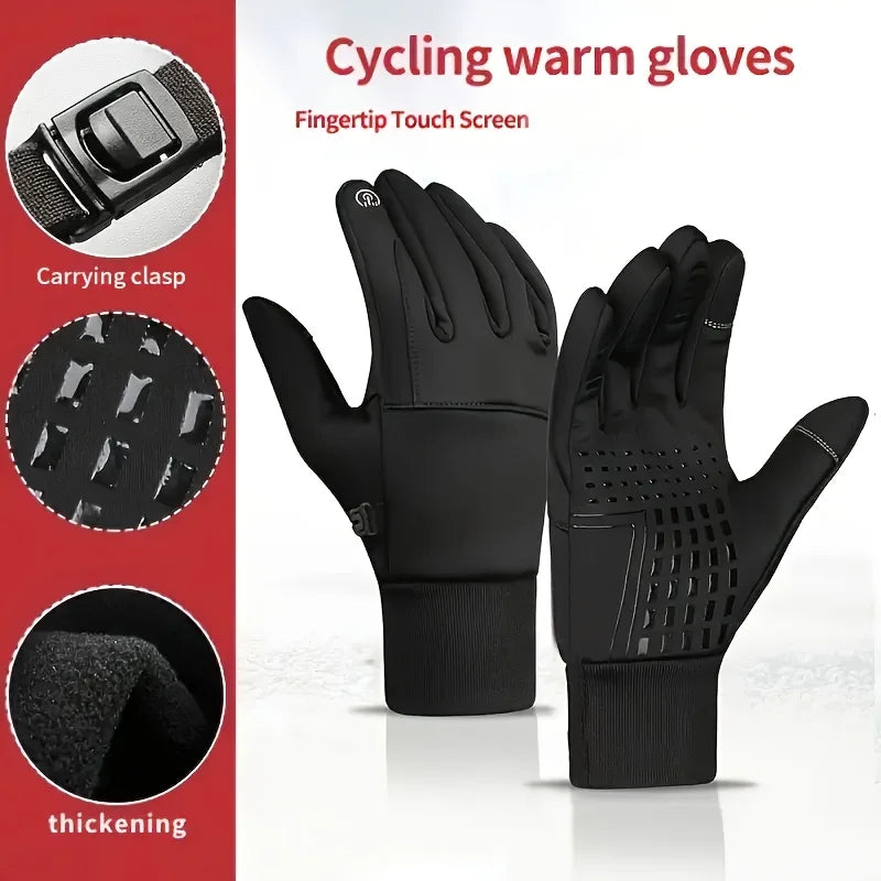 Thermal Winter Gloves for Sports and Outdoor Activities - 9