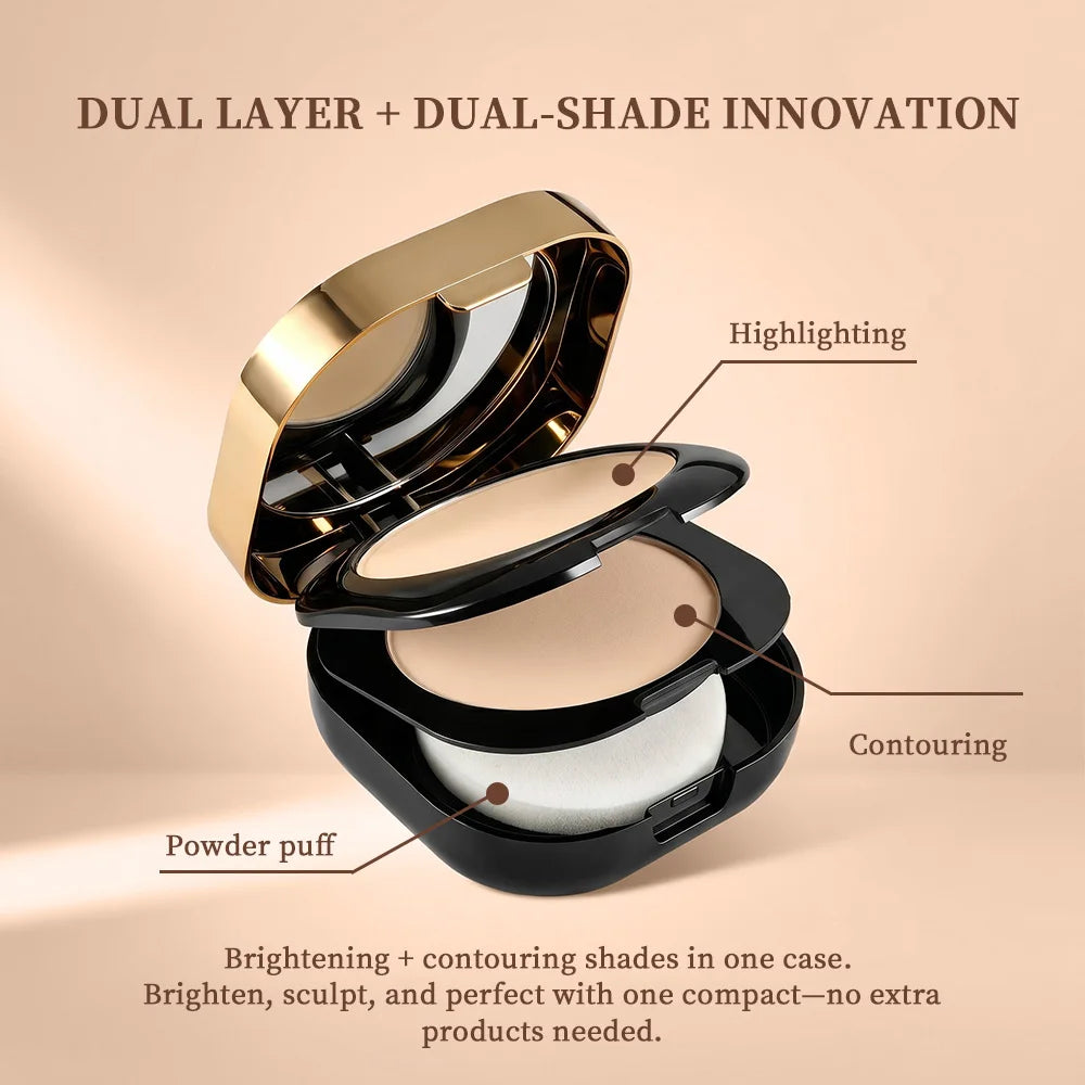Double Layer Oil Control Setting Powder for Matte Finish