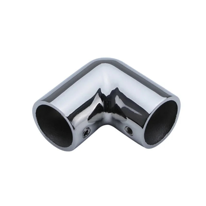 Stainless Steel 2-Way Boat Rail Elbow Pipe Connector - 1