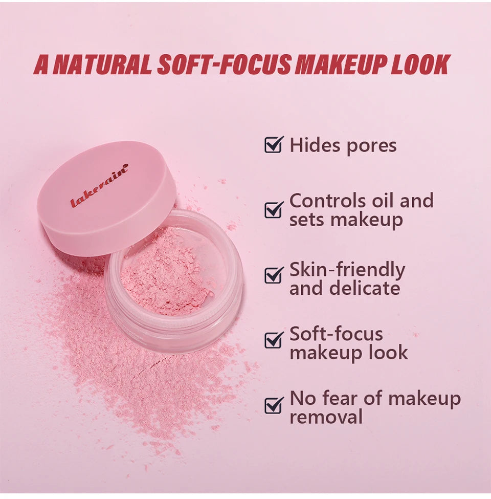 Matte Oil-Control Loose Setting Powder for Flawless Makeup