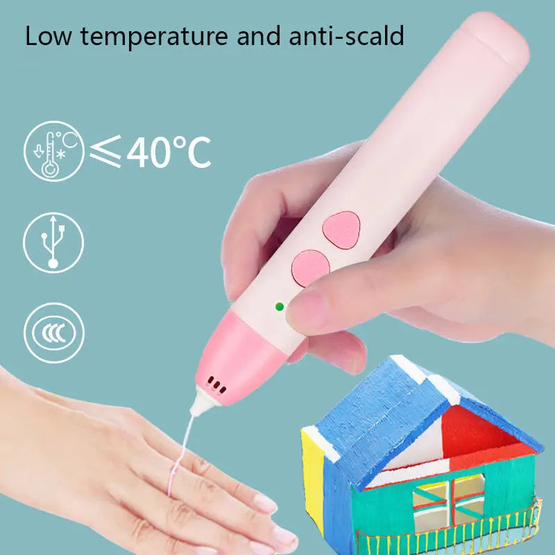Low-Temperature 3D Printing Pen for Kids - 2