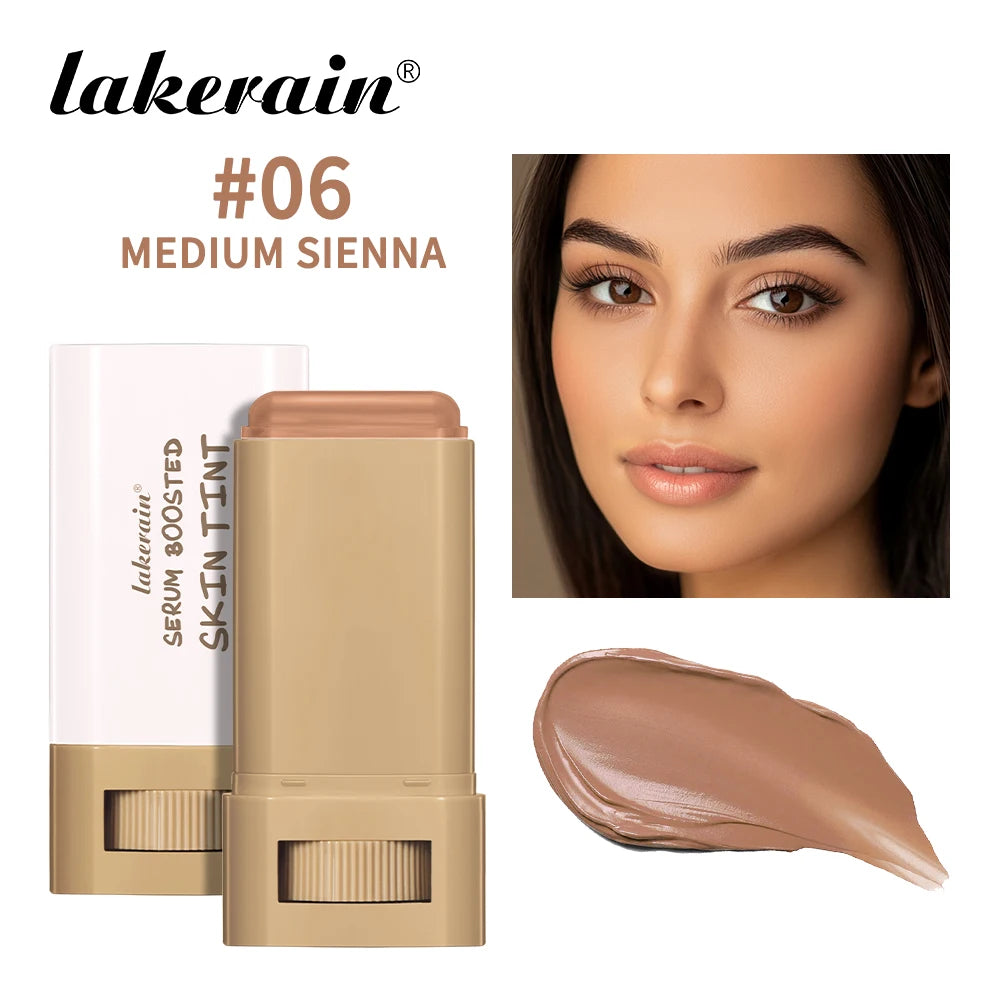 Matte Foundation Stick with Built-in Blending Brush - 35