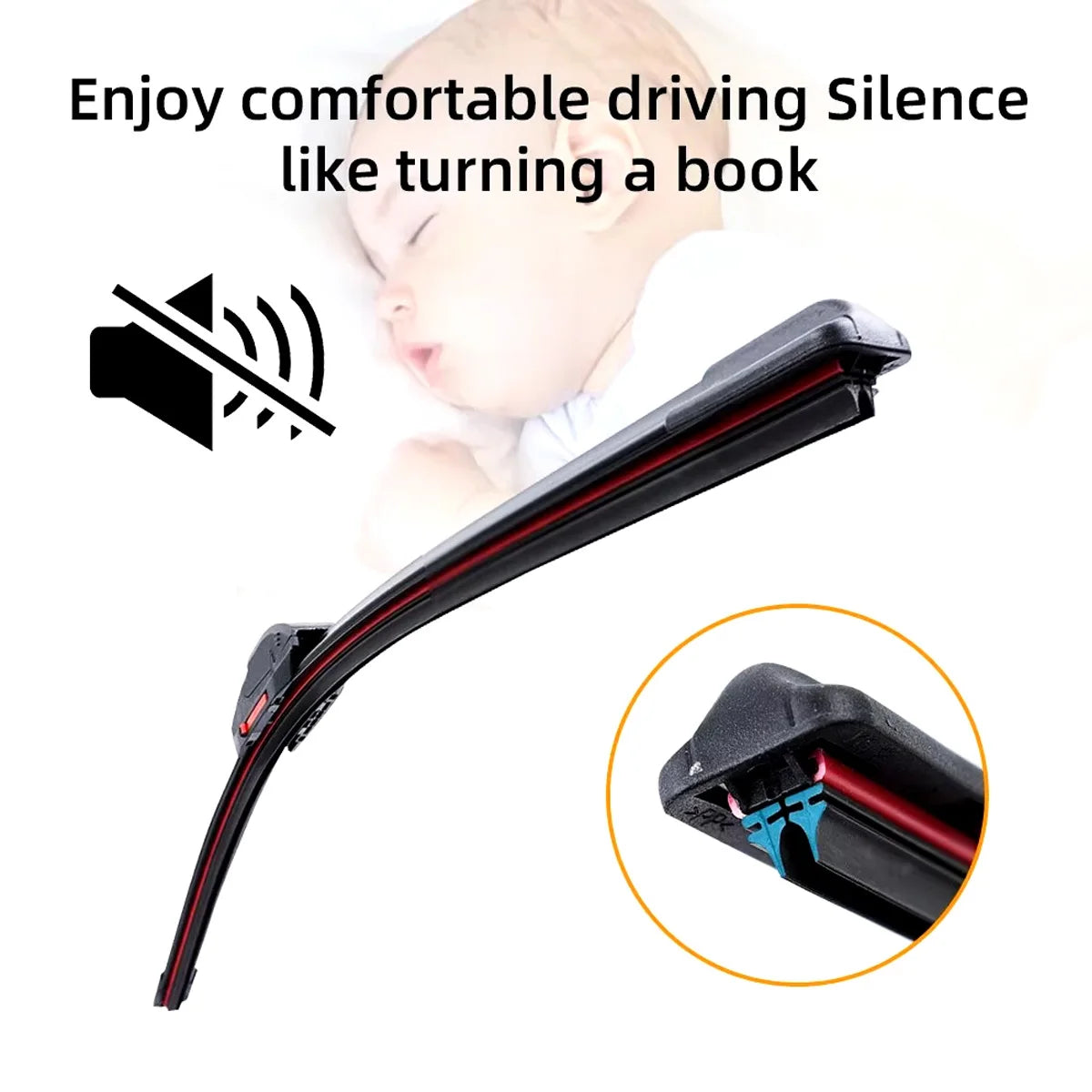 All-Weather Performance Car Windshield Wiper Blade
