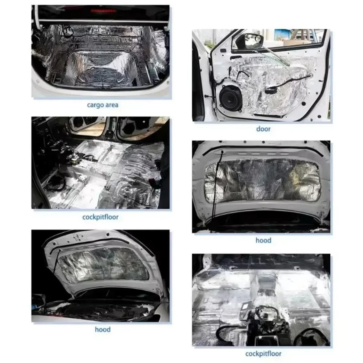 Automotive Soundproofing and Heat Insulation Pad - 6