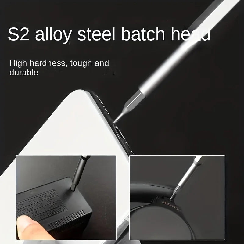 24-in-1 Precision Aluminum Screwdriver Repair Tool Kit