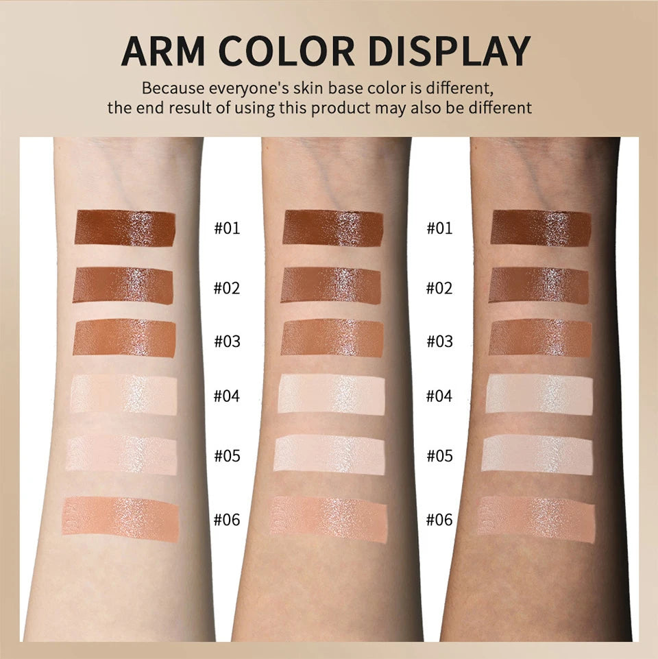 Matte Foundation Stick and Pressed Powder Beauty Set