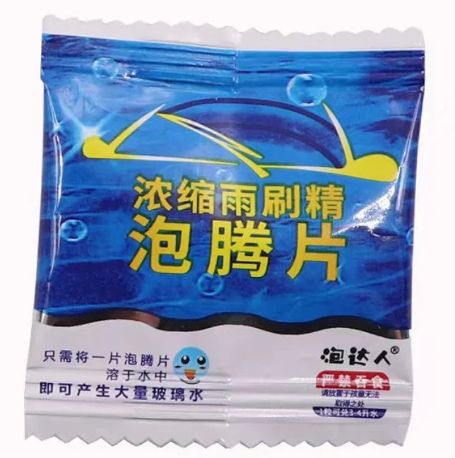Concentrated Car Windscreen Wiper Cleaning Tablets