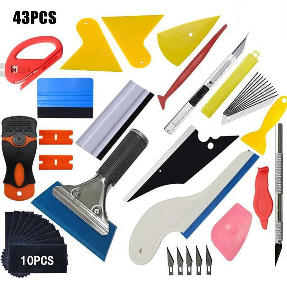 Professional Vinyl Wrap Application Tool Kit - 1