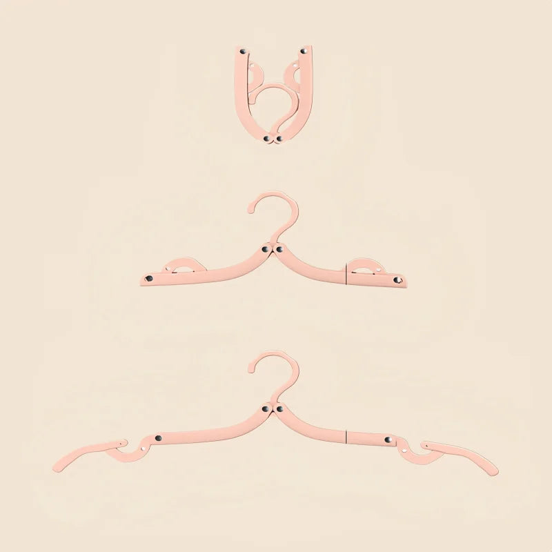 Portable Folding Clothes Hangers for Travel - 6
