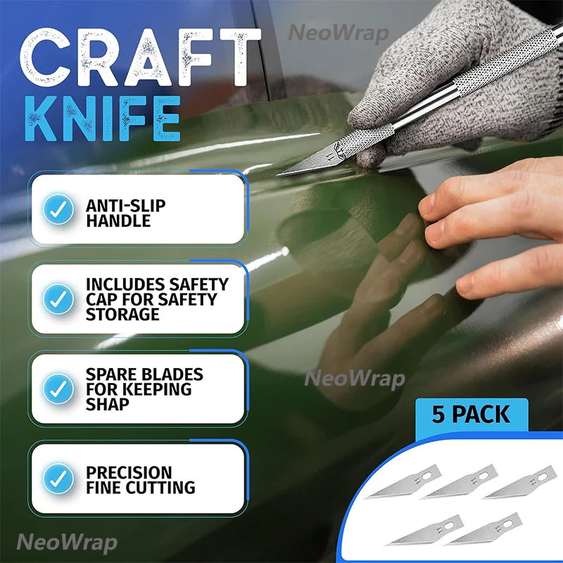 Vinyl Wrap and Window Tint Installation Tool Kit - 5