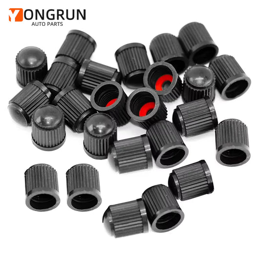 Universal Tire Valve Stem Dust Caps with Rubber O-Ring Seal