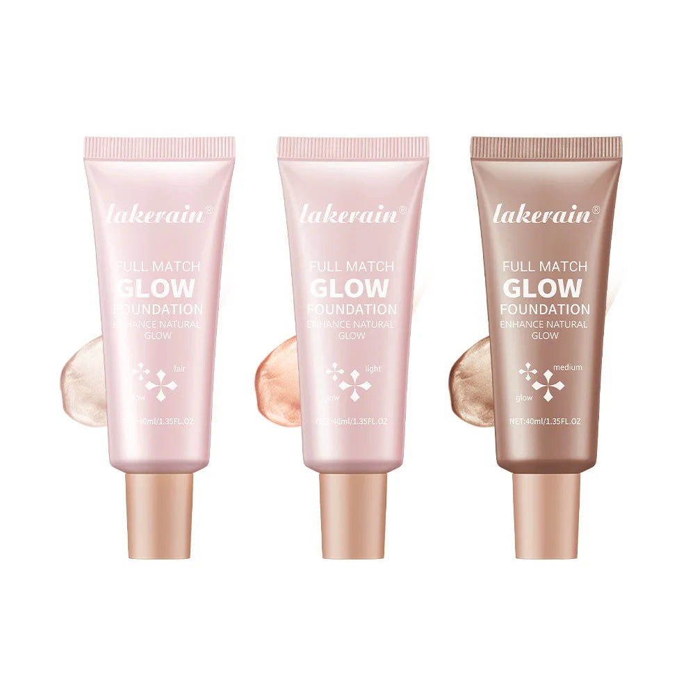 Liquid Glow Foundation and Highlighter Makeup Base - 33