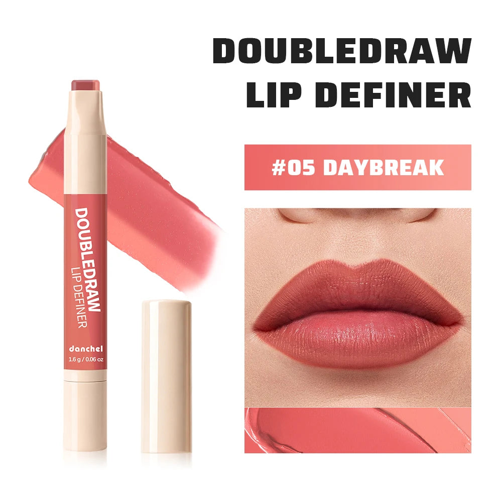 2-in-1 Matte Velvet Lip Liner and Hydrating Lip Gloss