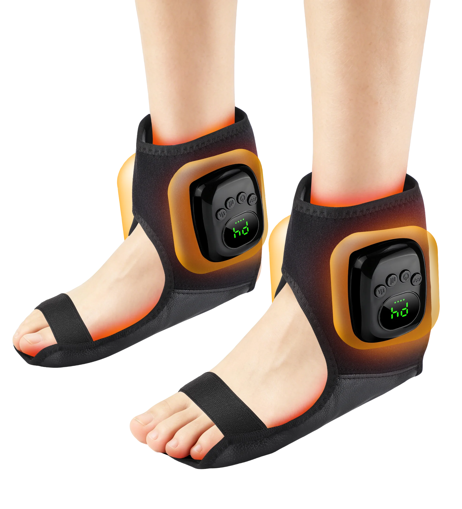 Wireless Heated Air Compression Ankle Massager - 17