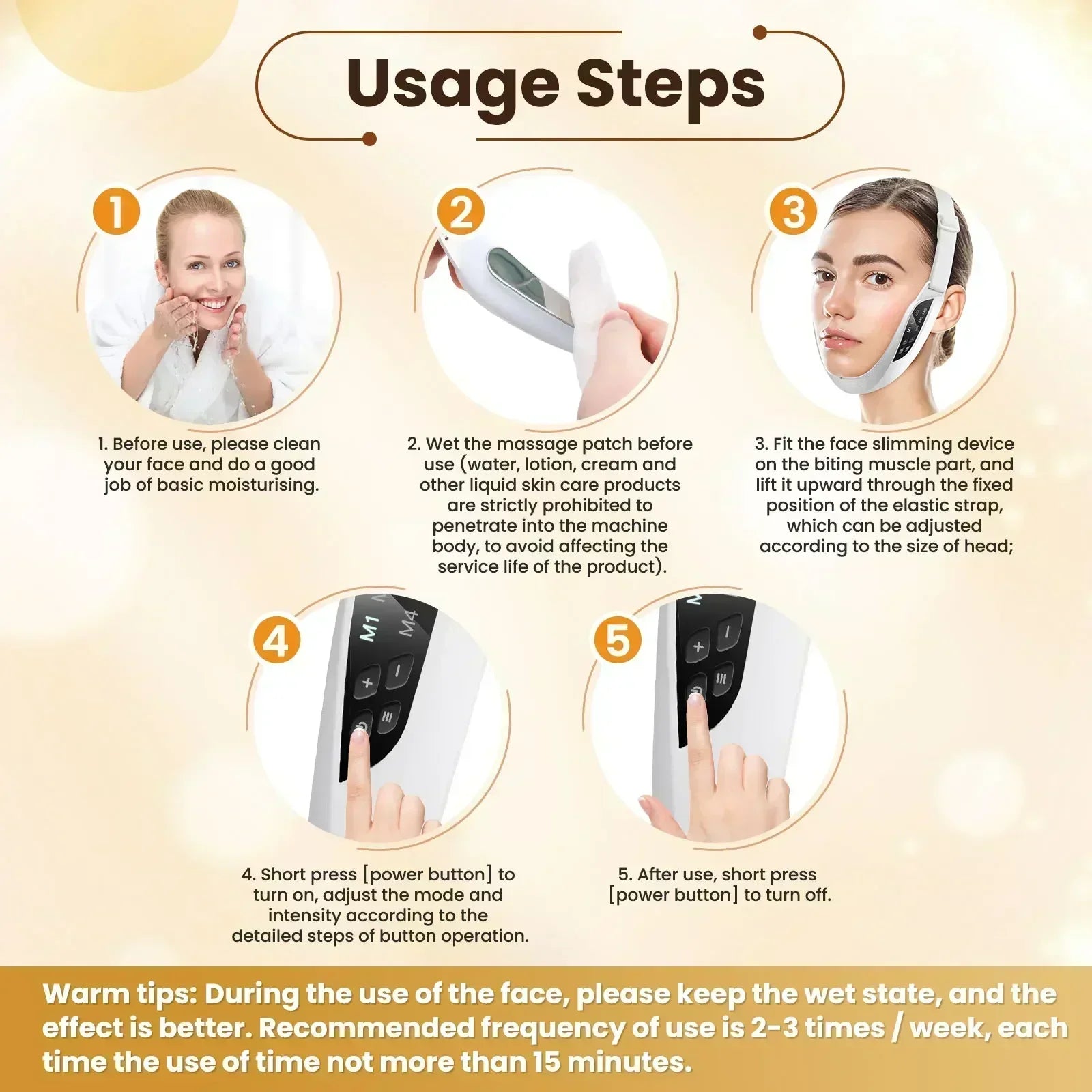 Electric V-Face Lifting and Firming Massager - 6