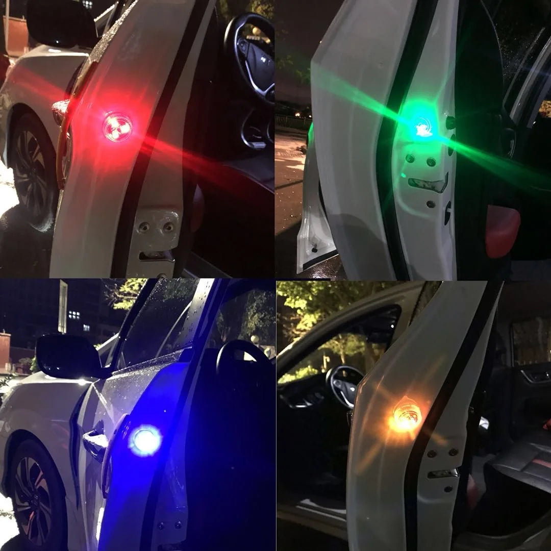 Wireless LED Car Door Anti-Collision Warning Light - 3