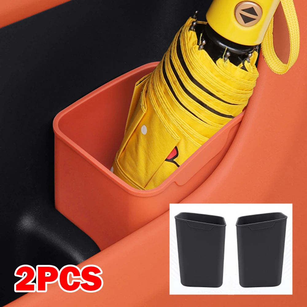 Universal Car Door Storage Bin and Trash Can - 1