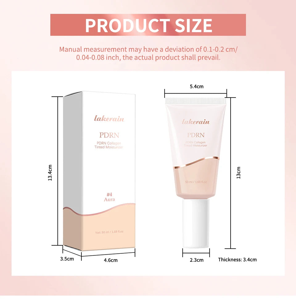 PDRN Collagen Tinted Moisturizer for Radiant Skin Glow