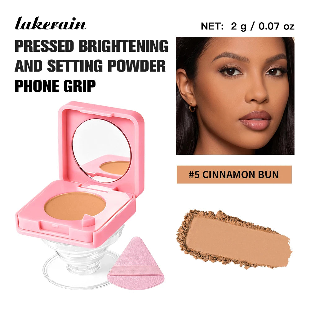 2-in-1 Matte Pressed Setting Powder and Phone Grip - 25