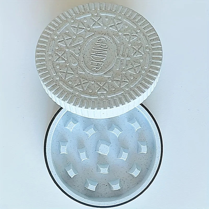 Cookie Shaped Manual Herb and Spice Grinder - 7