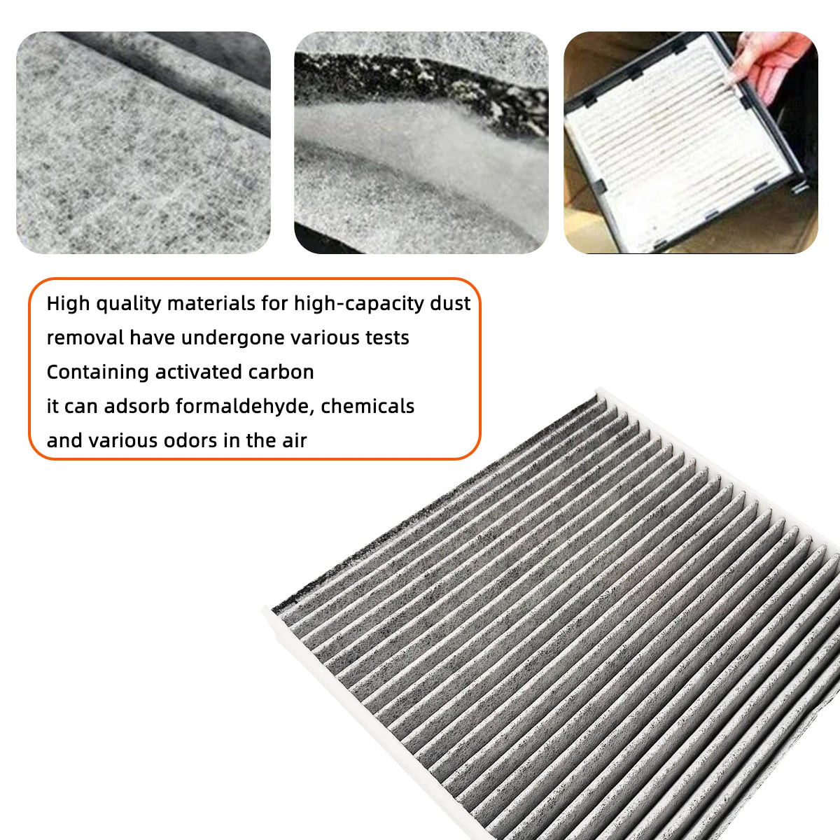 Replacement Cabin Air Filter for Toyota Vehicles - 5