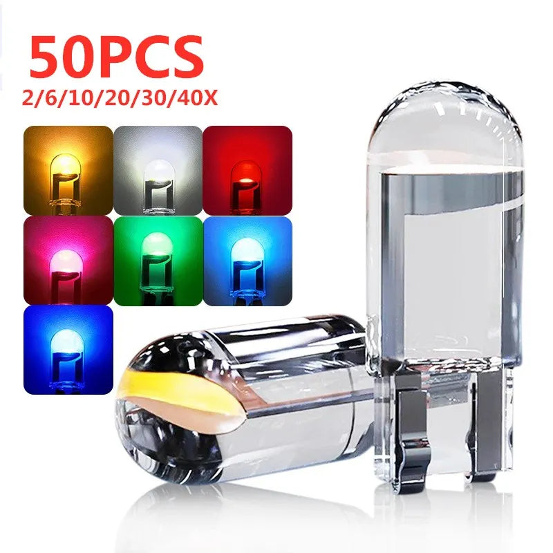 T10 W5W COB LED Interior and License Plate Replacement Bulbs - 1