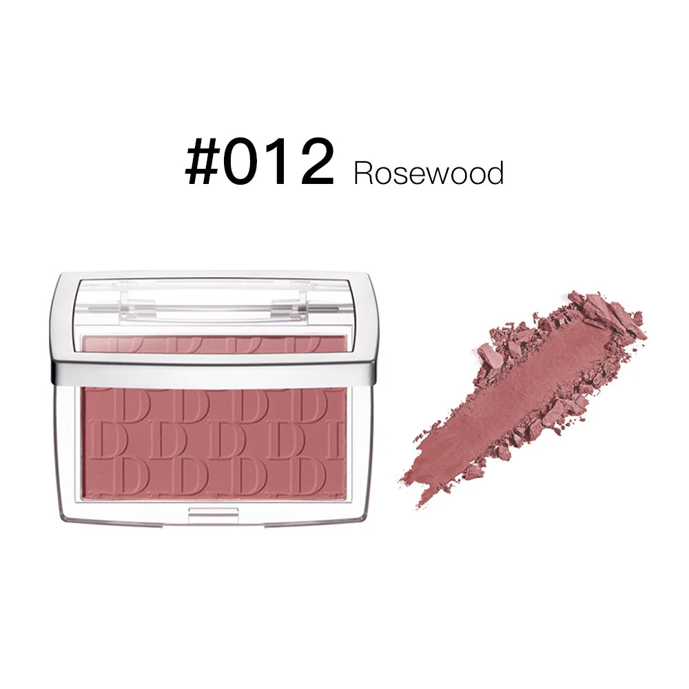 Matte Embossed Blush Palette with Professional Brush - 27