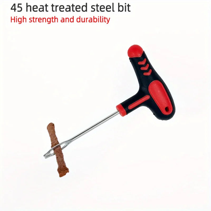 Heavy-Duty Tubeless Tire Puncture Repair Kit - 4