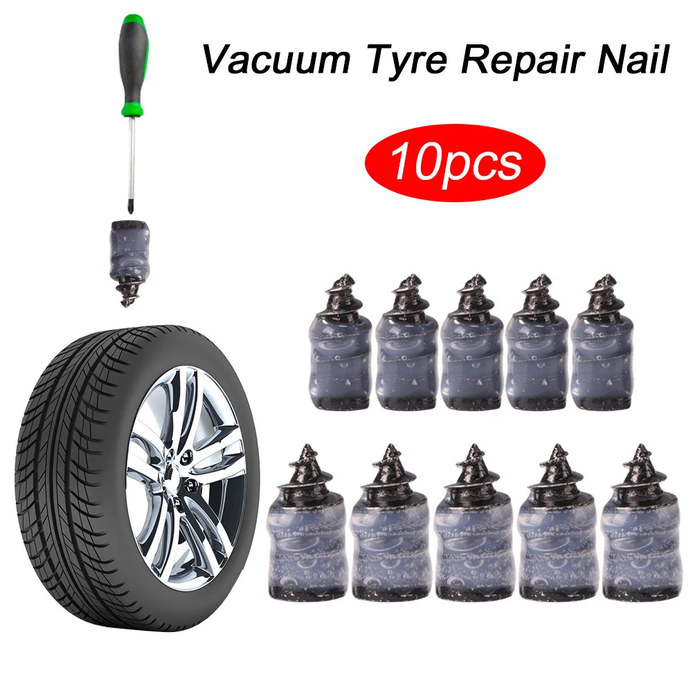 Universal Tubeless Tire Puncture Repair Rubber Nails - 3