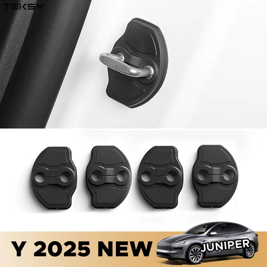 Door Lock Protective Covers for 2025 Model Y