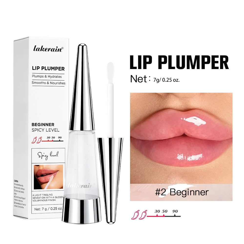 Volumizing Lip Plumper Gloss for Fuller Hydrated Lips - 21