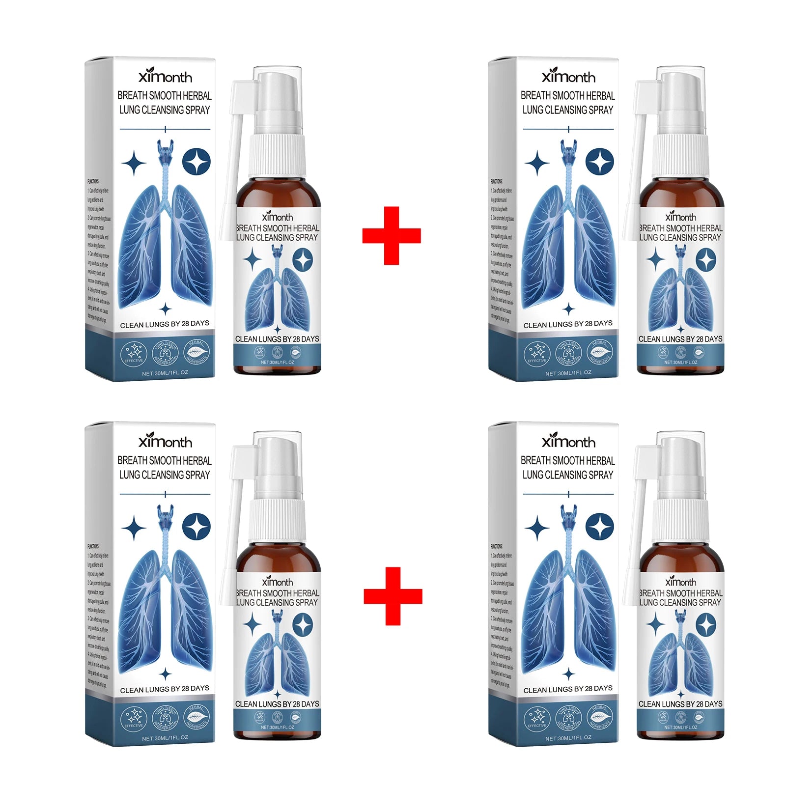 Herbal Lung Cleansing and Throat Refreshing Spray - 15