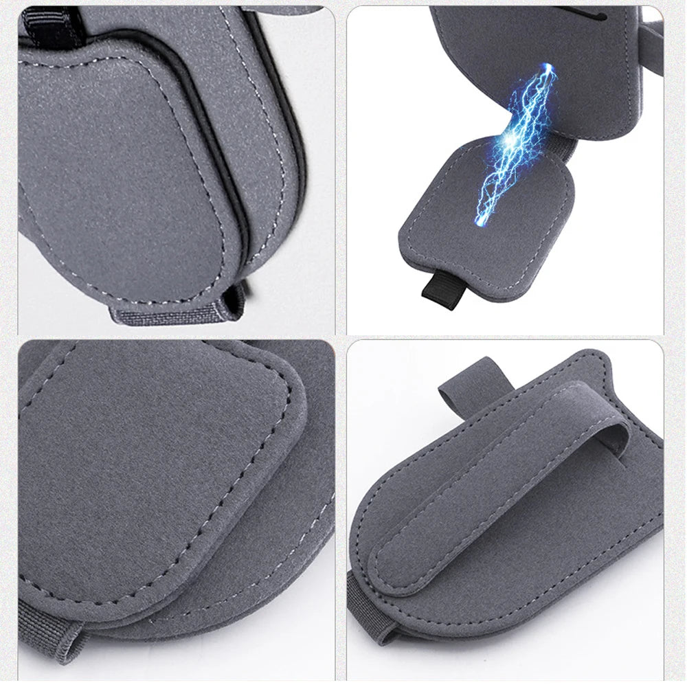 Magnetic Car Sun Visor Sunglasses and Ticket Holder