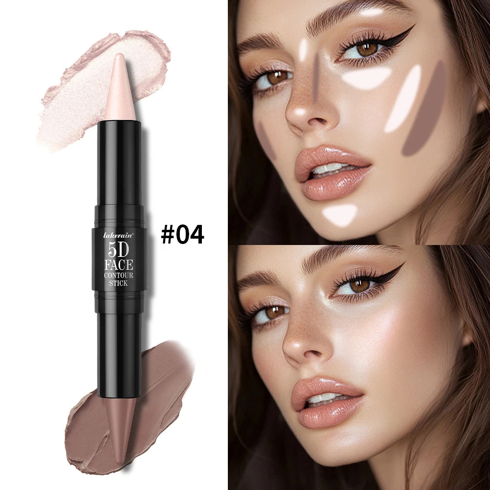Dual-Ended Cream Contour and Highlighter Stick - 20