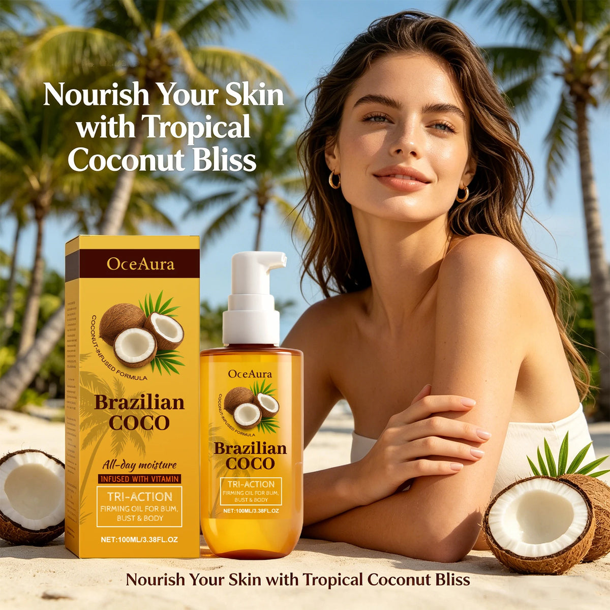 Coconut Firming and Hydrating Body Oil
