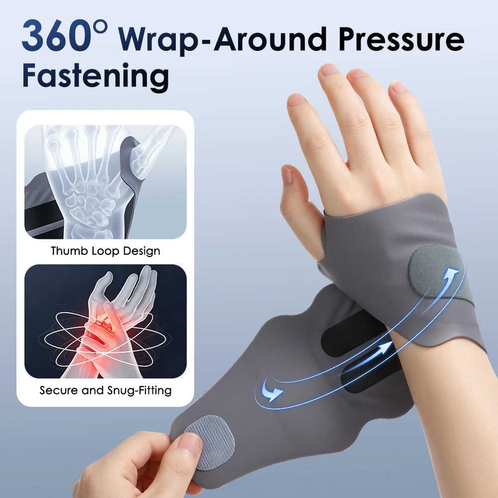 Electric Cordless Wrist Massager for Fatigue Relief