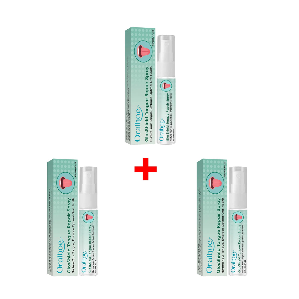 Tongue Repair Spray for Fresh Breath and Oral Comfort