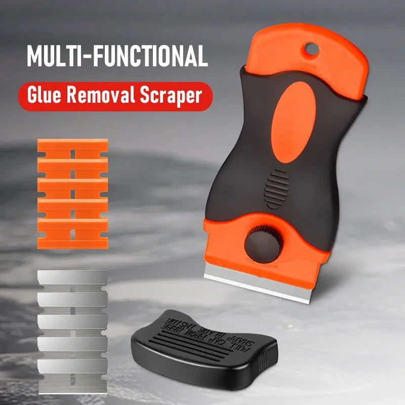 Non-Scratch Adhesive and Sticker Removal Scraper Tool