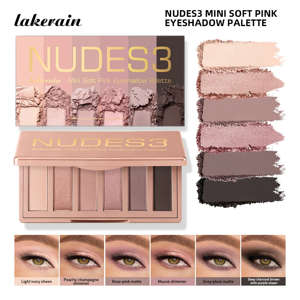 Long-Lasting Matte and Shimmer Eyeshadow Palette