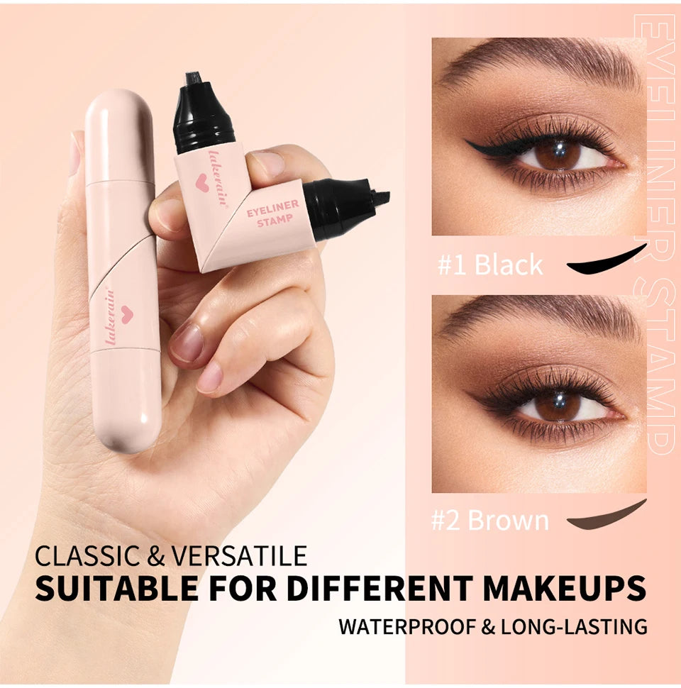Waterproof Winged Eyeliner Stamp for Perfect Cat Eye Makeup - 9
