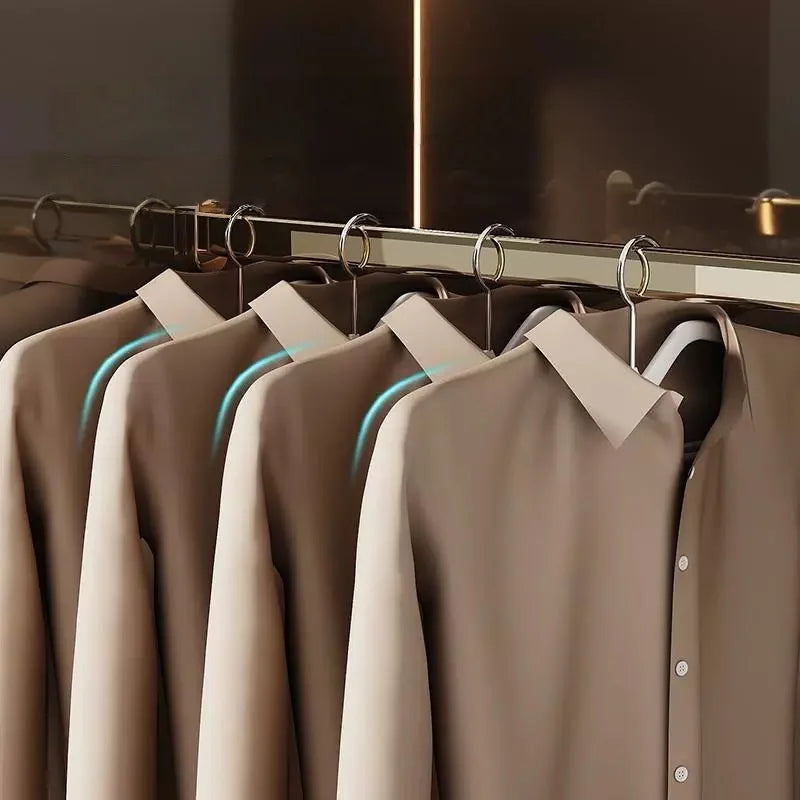 Non-Slip Plastic Clothes Hangers for Wardrobe Organization